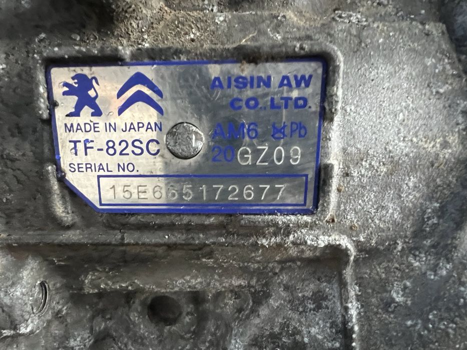 Автоматична скоростна кутия Ситроен ц 5 2017 г 2.0 дизел 180 кс