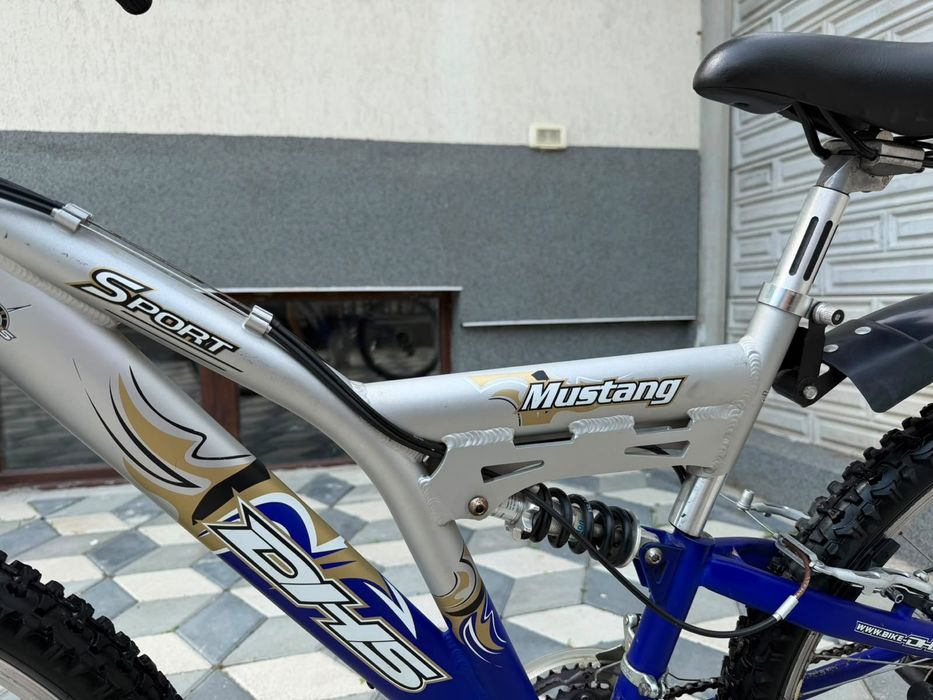Bicicletă DHS Mustang Sport – 26 inch – Suspensie Dublă