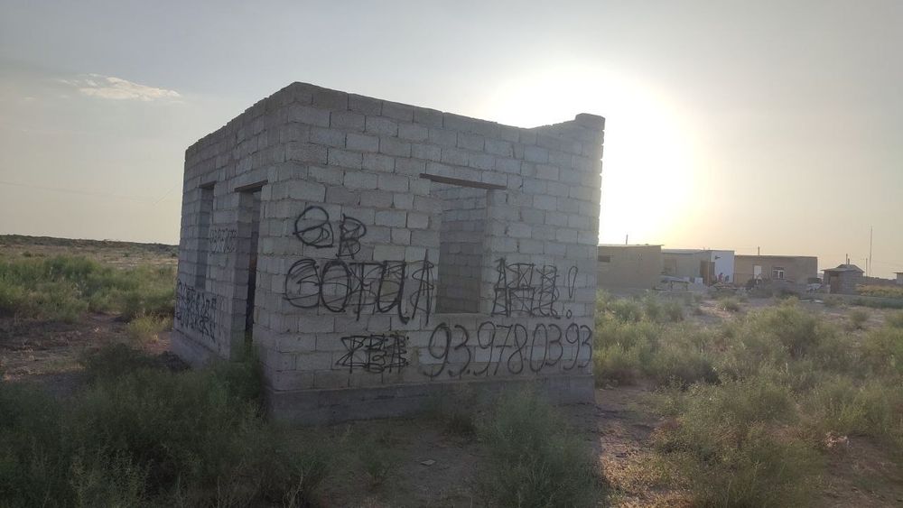 Термез туман Учкизилда 4сотакдан 2та ер сотилади