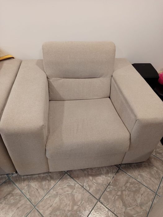 Canapea extensibilă+2 fotolii