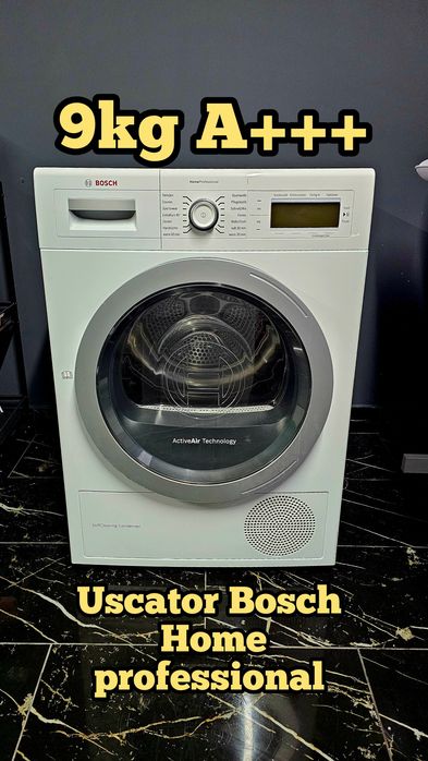 Uscator de haine Bosch Siemens Aeg modele noi A+++ Economice wi fi