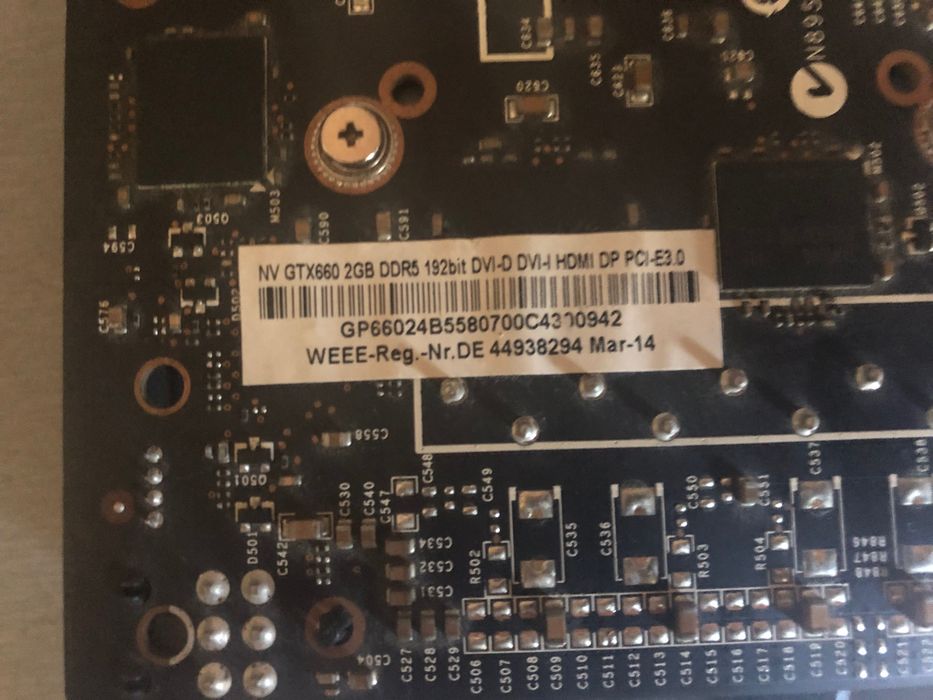 Nvidia Gtx 660 2Gb