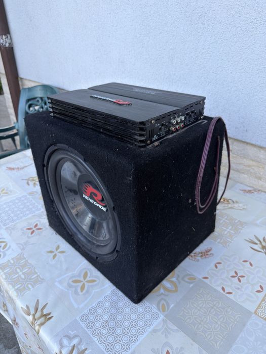 Subwoofer Renegade + Statie 1100W