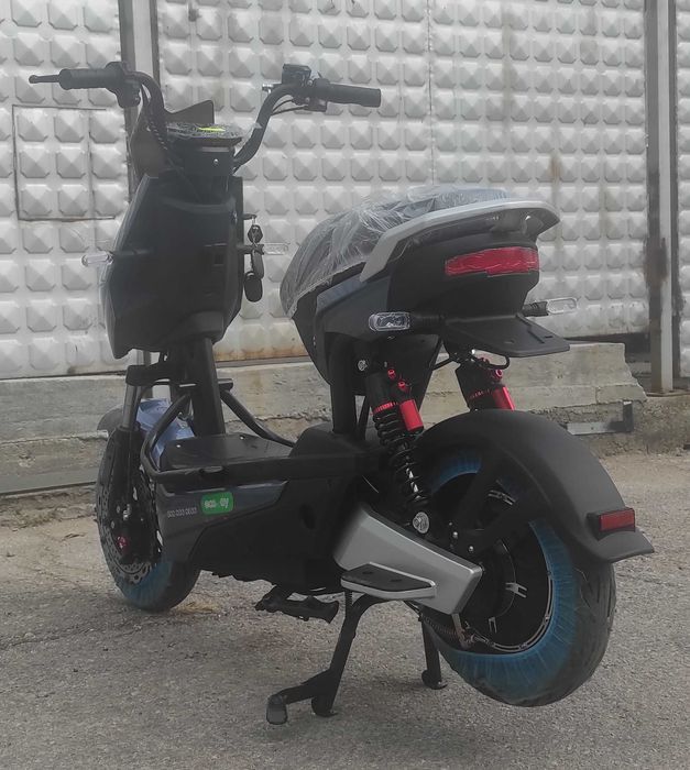 Електрически скутер EcoWay модел YC-H 800W мотор сив цвят