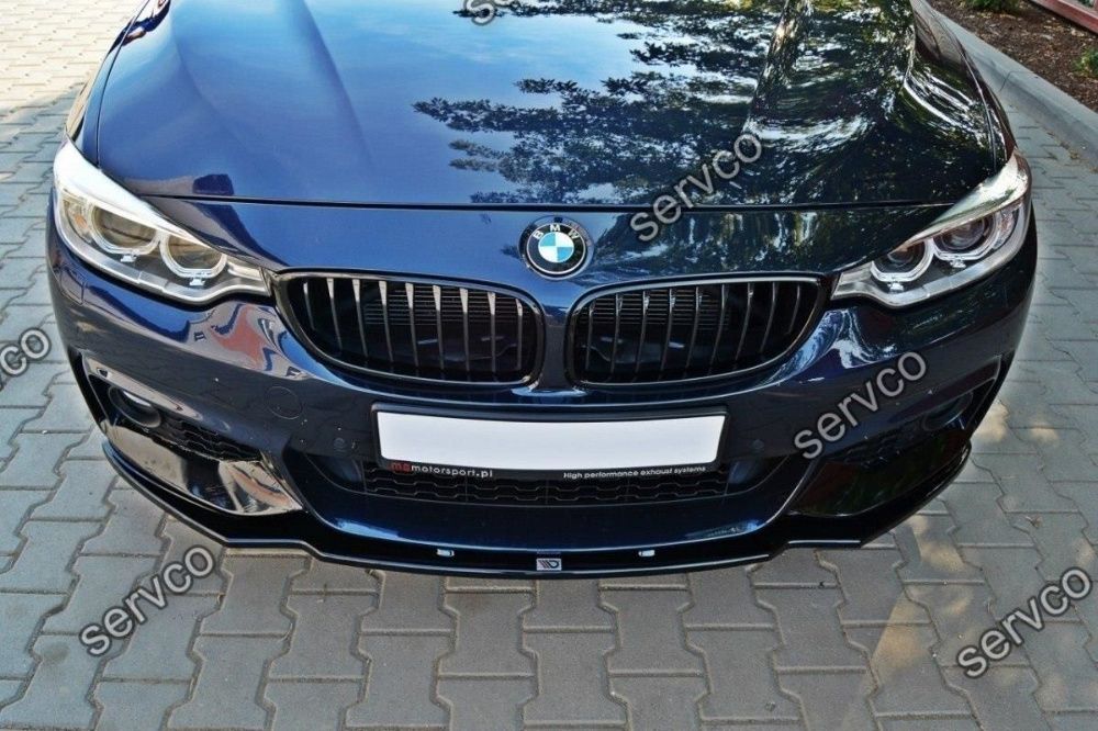 Prelungire splitter bara fata Bmw Seria 4 F32 M-Pachet 2013-2016 v4 - Maxton Design