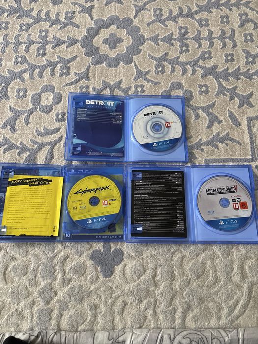 Диски на ПС5 и ПС4