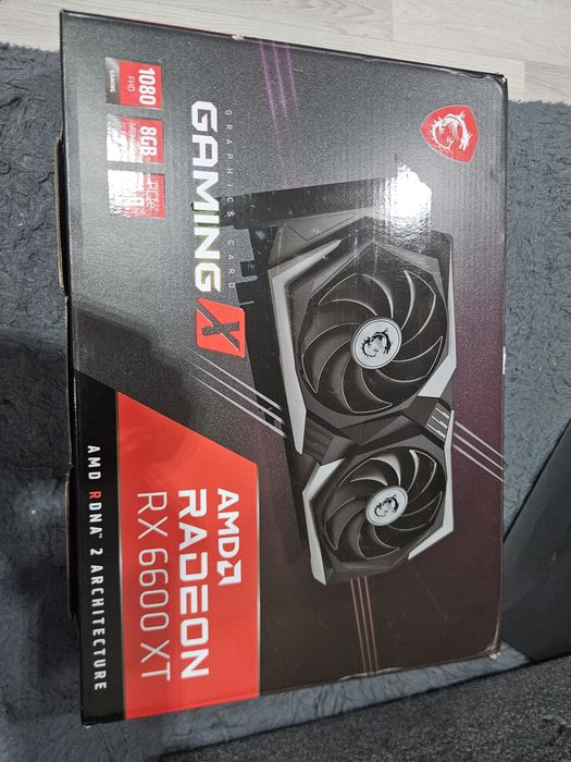 RX 6600XT 8гб MSI видеокарта