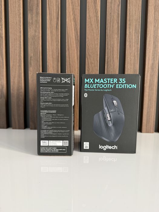 Mouse Wireless Logitech MX Master 3S - Noi - Sigilate