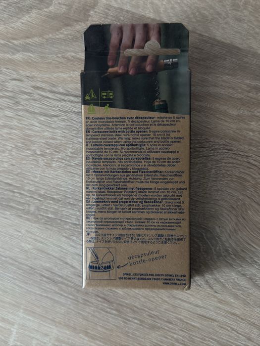 Opinel Nr.10 cu tirbuson