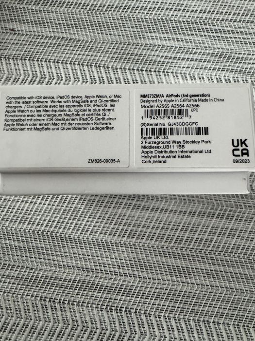 Airpods 3 Употребявани!