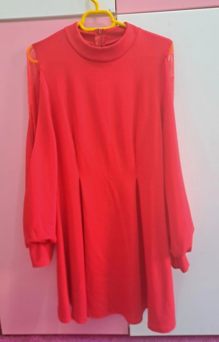 Rochie eleganta roșie S/M