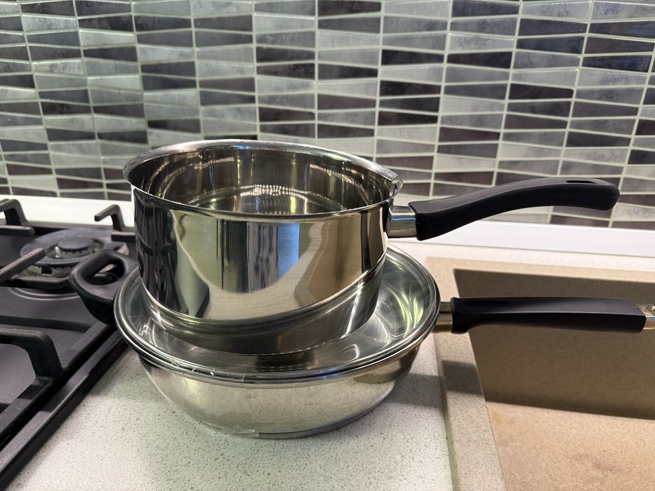 Oale Inox cu fund dublu