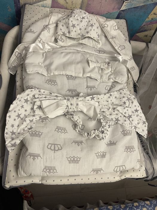 Детский конверт для выписки