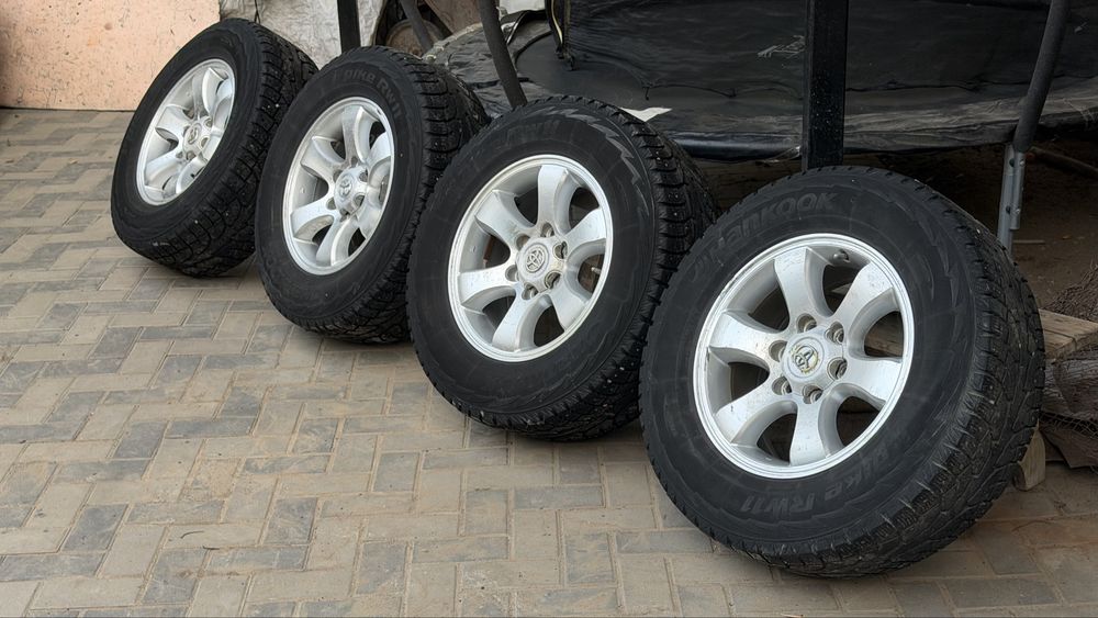 Prado диски с резиной Hankook
