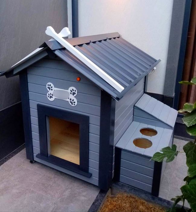Будка для собак евро-стиль.