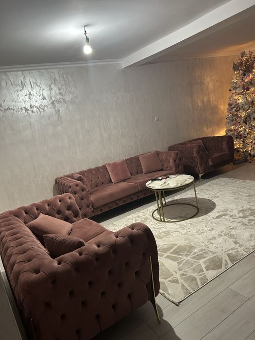 Vand set de 2 canapele plus un fotoliu