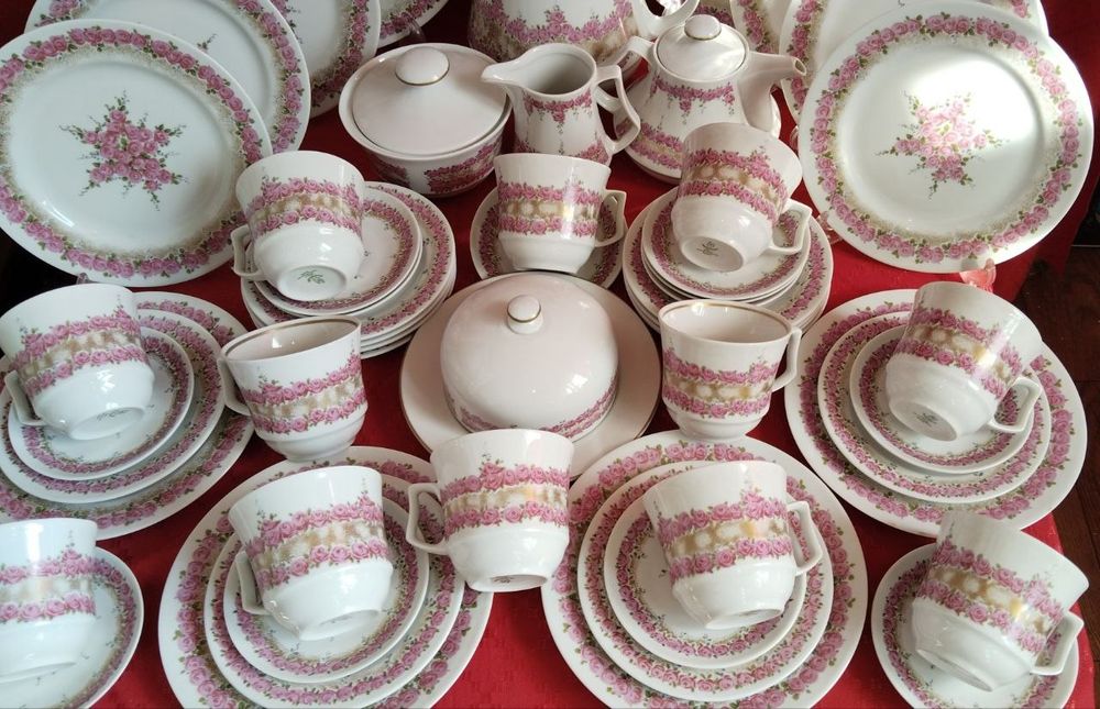 Немецкий чайный сервиз на 12 персон