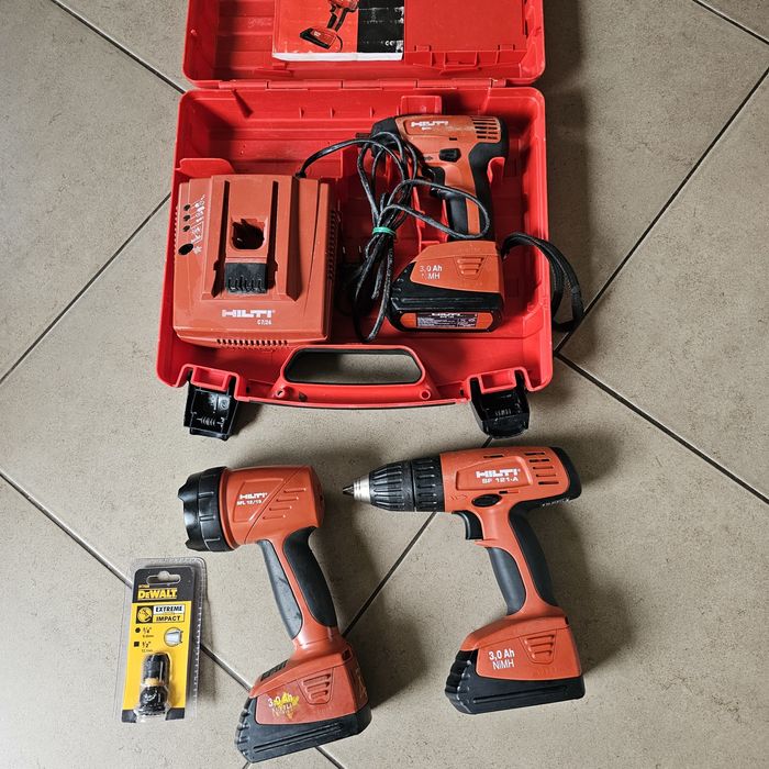 Set professional Hilti SF 121-A/SIW 121-A/SFL 12-15(milwaukee