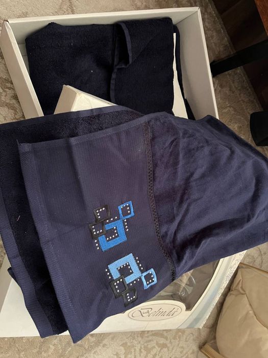 Велюровый халат мужской новый (Турция)