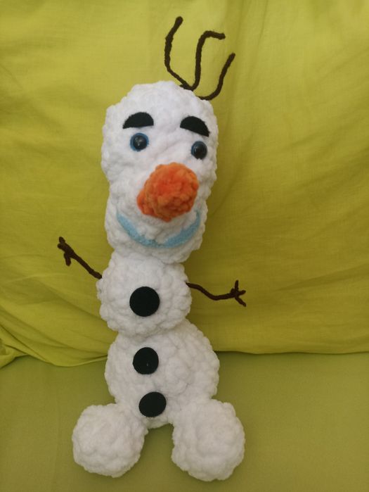 Олаф плетена играчка 25 см