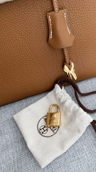 Чанта естествена кожа Birkin