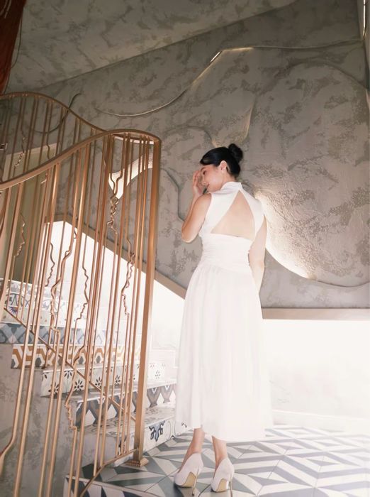 Белое платье Lichi размер M