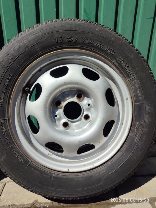 Диски с резиной 175/70 R13 от Golf 3