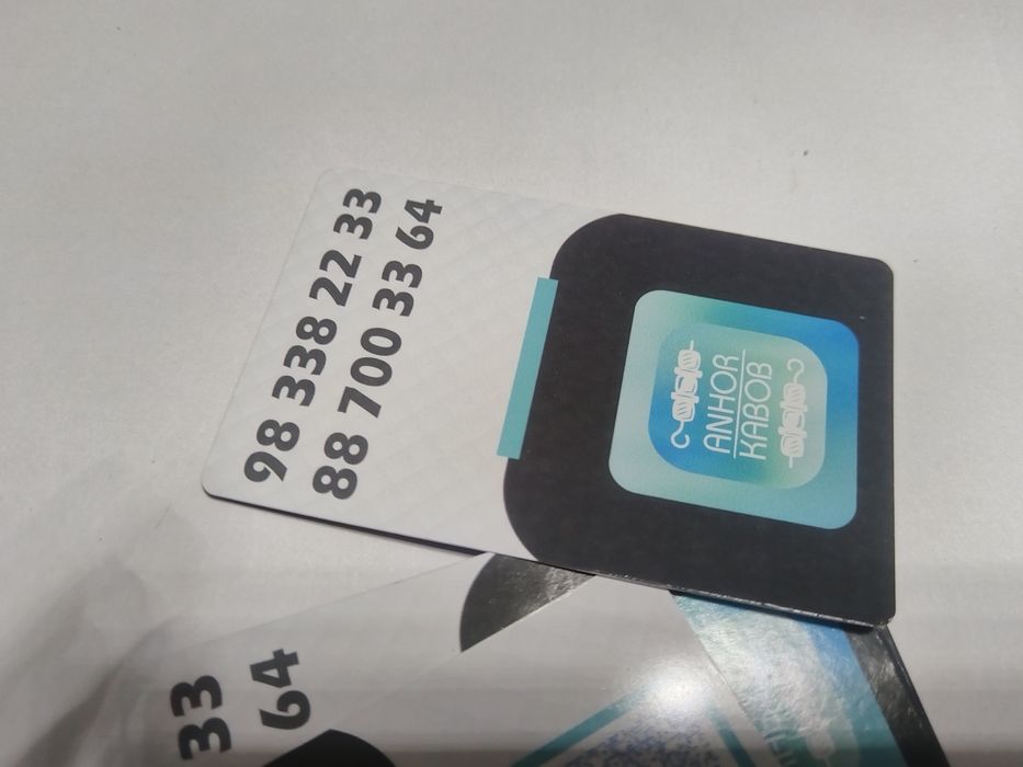 Vizitka, flayer, Instagram post va dizayn xizmati