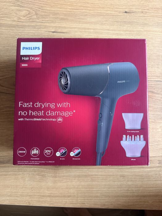 Професионален Сешоар Philips - ЧИСТО НОВ + ГАРАНЦИЯ