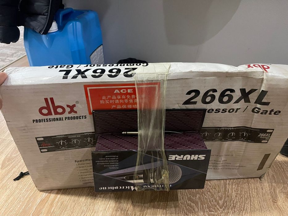 Dbx 266 xll профессиональный прибор