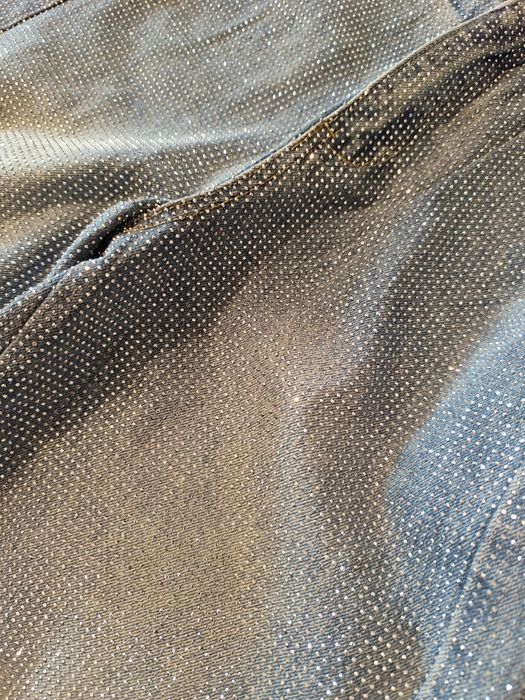 Blugi cu cristale sclipici