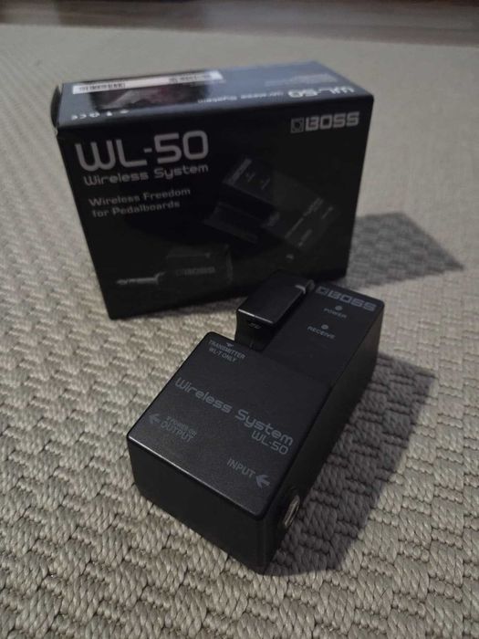 Sistem Wireless Pedala Chitara Boss WL-50 Wireless System