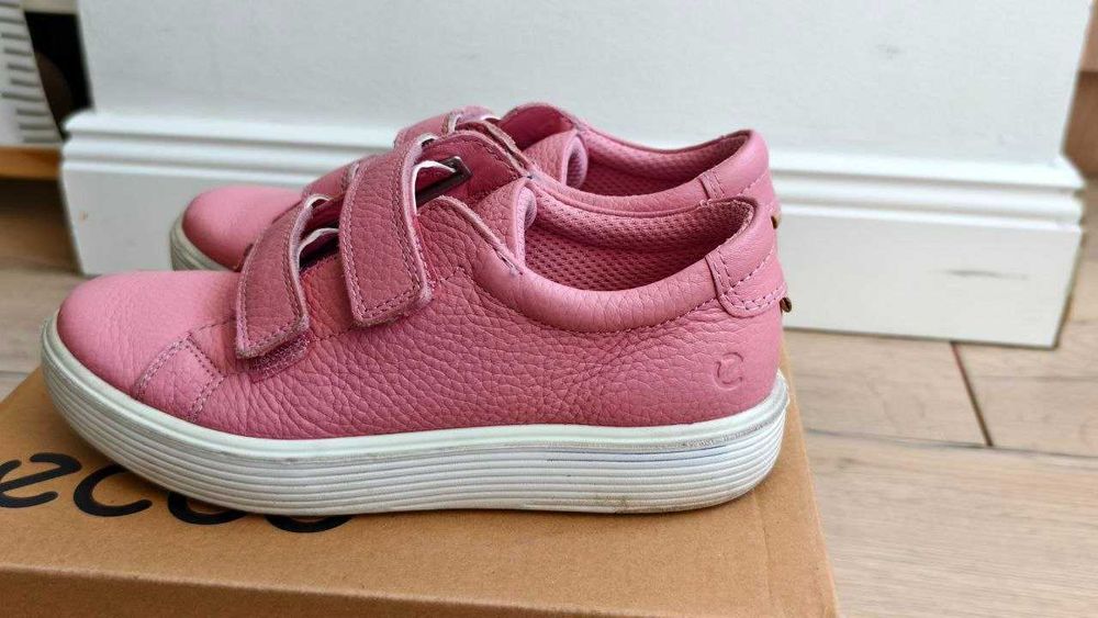 Кеды из натуральной кожи для девочек ECCO SOFT 60 K