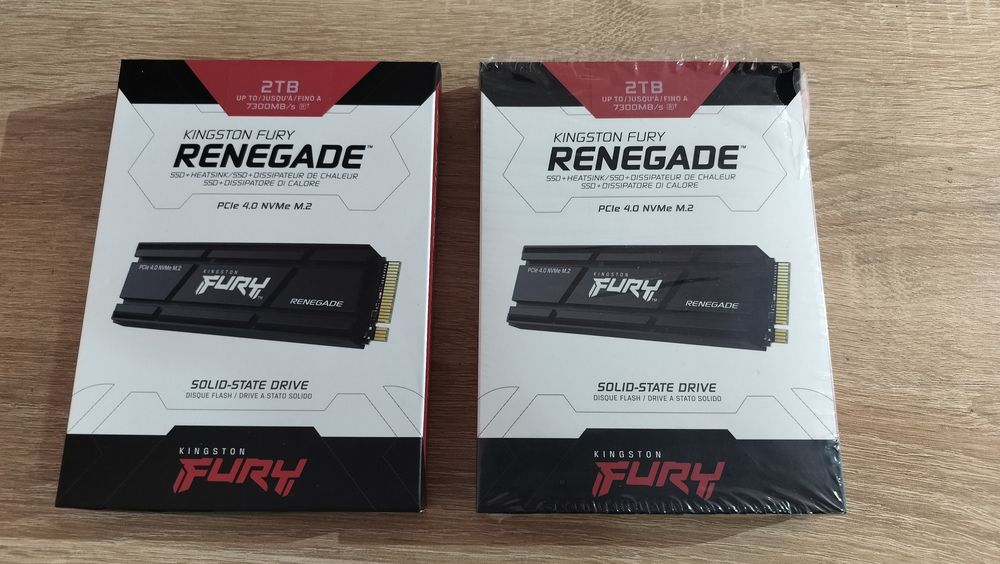 SSD 2x2TB KINGSTON Fury Renegade, 4TB
