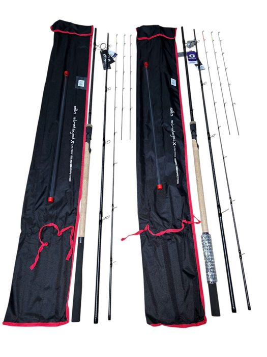 SET 2 Feedere PRO FL Strategist X Ultra Pro Distance Competition 3.90 180g NEW 2026