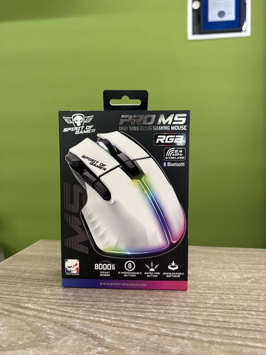 Spirit of Gamer Pro M5 RGB Wireless Gaming Mouse