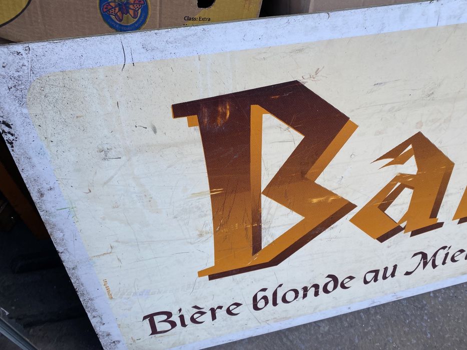 Двустранна реклама на бира  200/90 см рекламна табела на бира