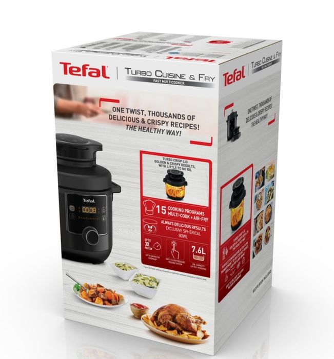 Oala sub presiune electrica Tefal Turbo Cuisine & Fry CY778830
