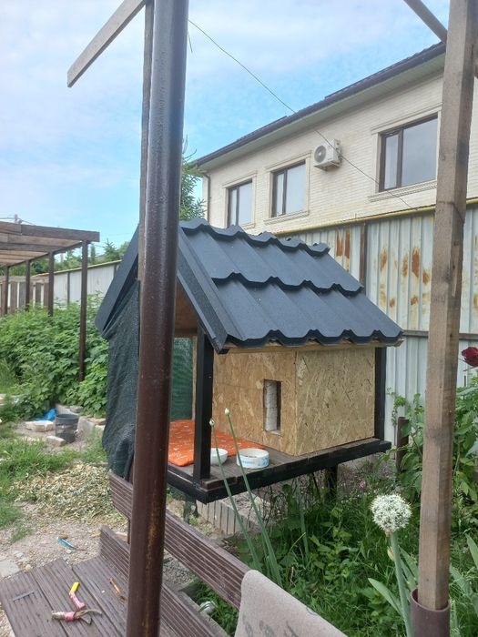 Изготовление будки для собак и кошек
