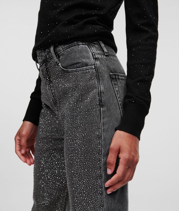 Нови дънки Karl Lagerfeld с камъни 26 / S размер