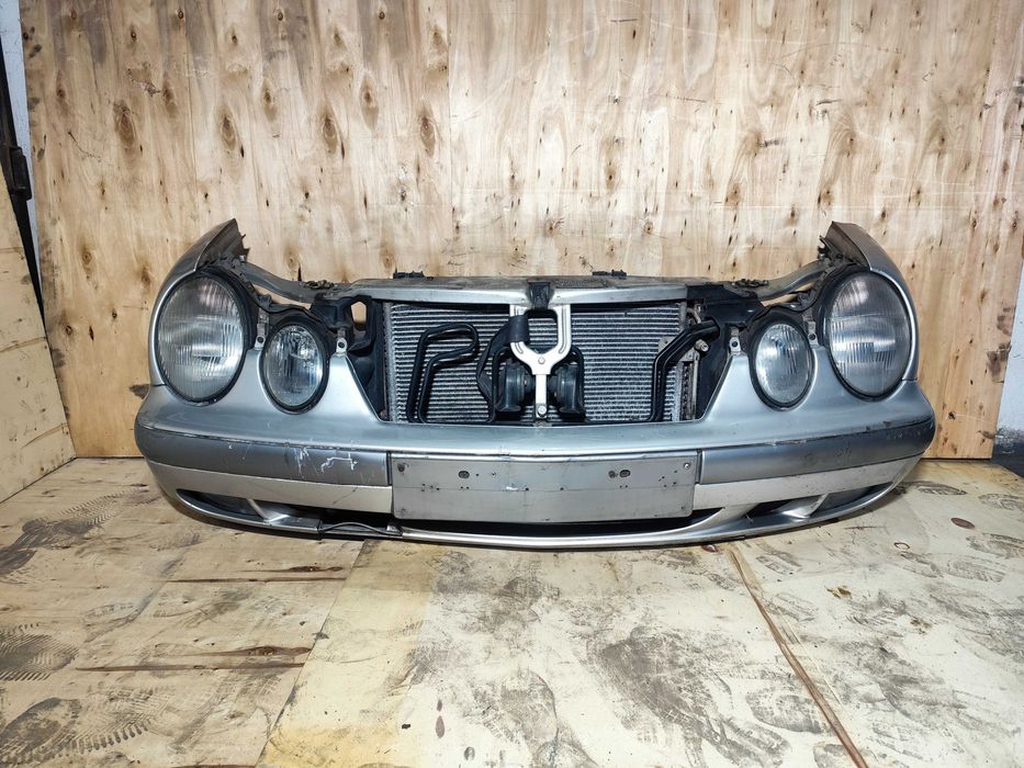 Ноускат Mercedes W208 CLK 97-03г Купе Мерседес ЦЛК C208 фары бампер