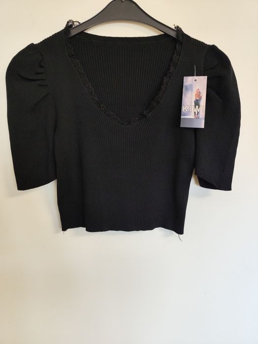 Kiwi Bluza  crop noua