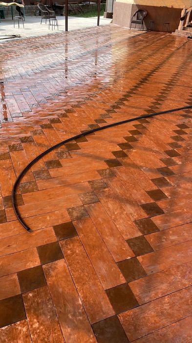 Укладка брусчатки