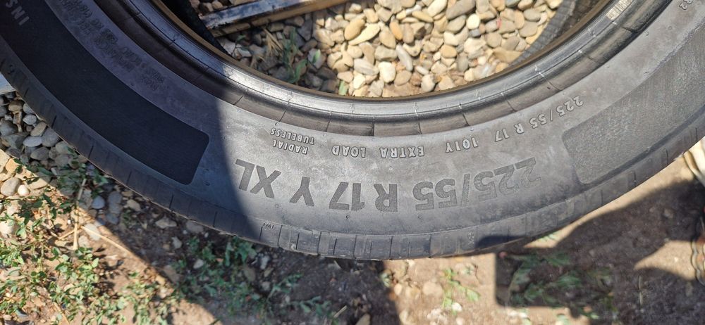 Set 4 Anvelope Continental 225 55 R17 . Dot 2023. Pret 400 lei toate