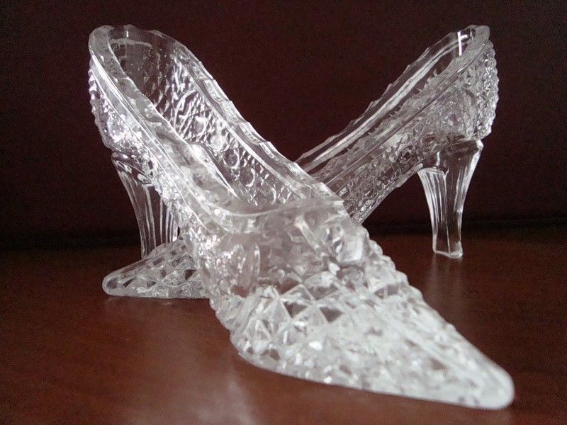 Туфельки для Золушки Статуэтки декоративные Хрустальный 5 пара