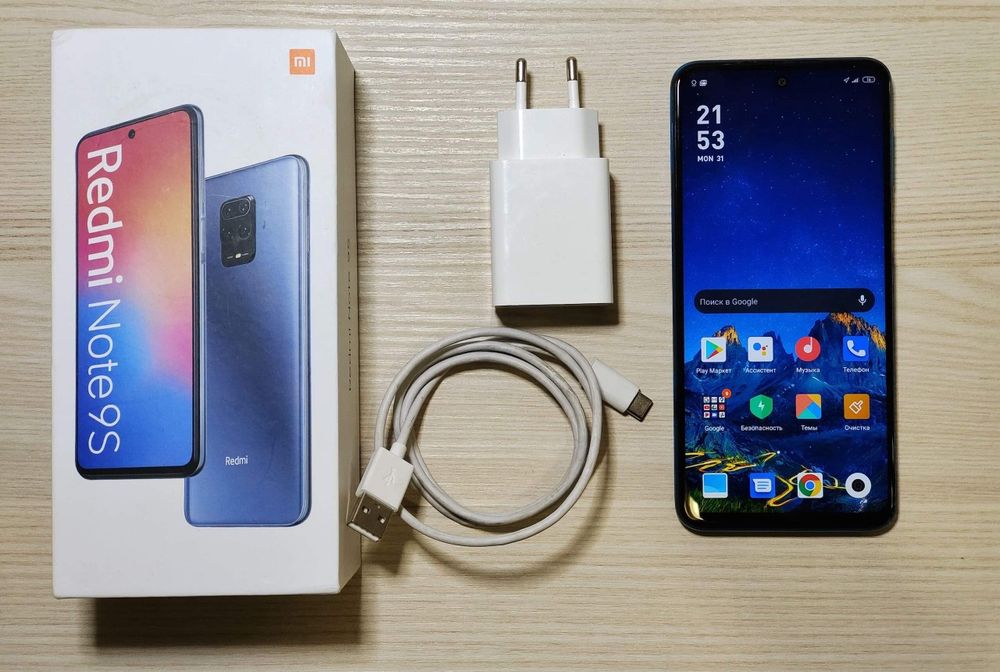 Продам телефон Xiaomi redmi note 9s
