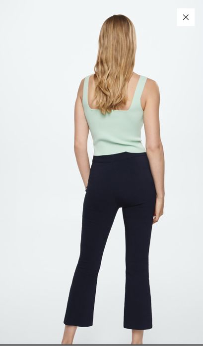 Разкроен панталон Mango