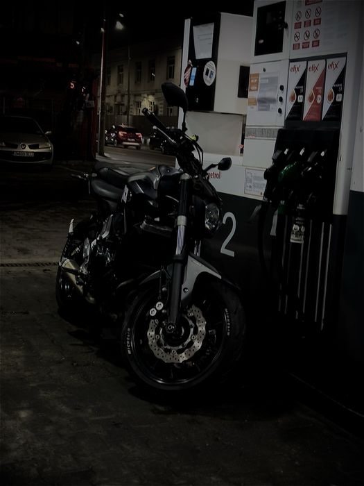 Yamaha mt 07 A2.