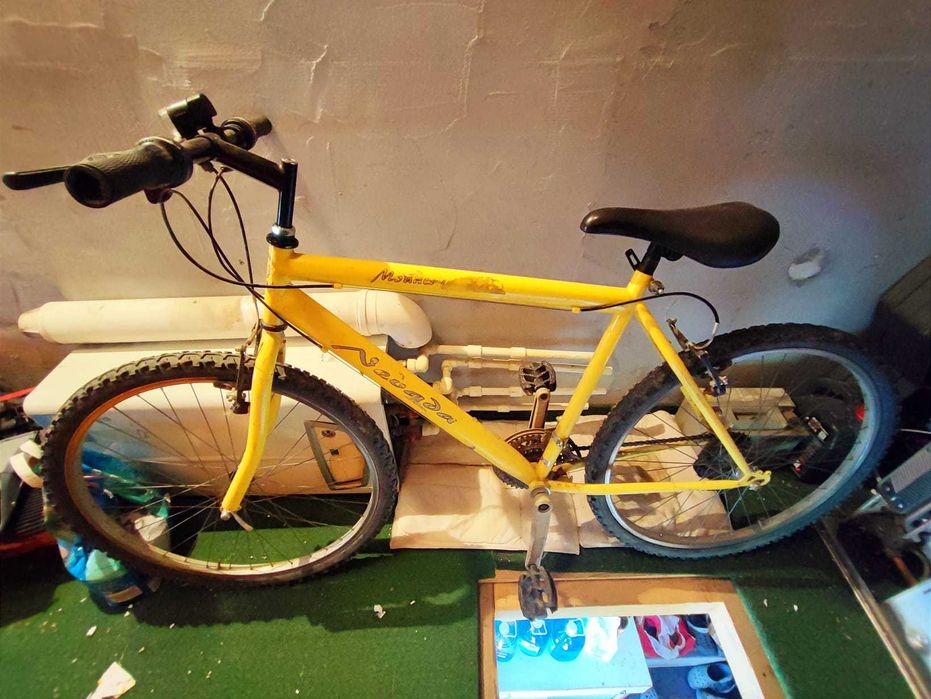 Vând bicicleta mountain bike, full suspension, pliabila