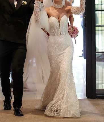 Vand rochit de mireasa 2 in 1 : sirena + printesa